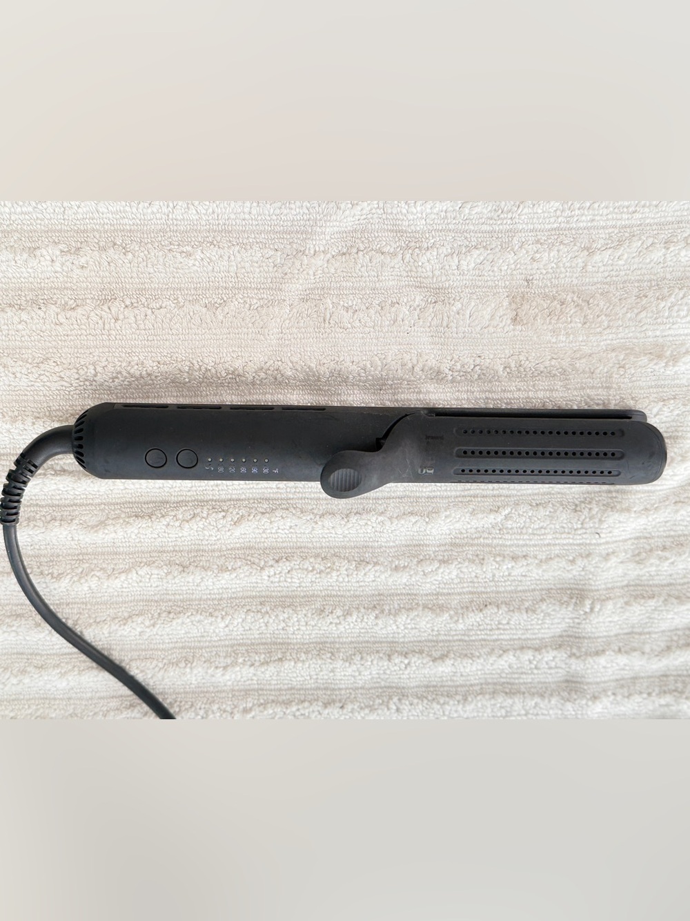 Lange Le Duo Matte Black Hair Straightener Flat Iron